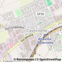 Map Altavilla Vicentina