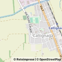 Mapa Caltignaga