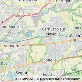 Mappa Cernusco sul Naviglio