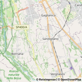 Mappa Sandigliano