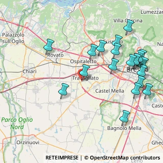 Mappa Via Orzinuovi, 25039 Travagliato BS, Italia (9.7675)