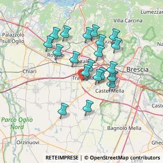 Mappa Via Orzinuovi, 25039 Travagliato BS, Italia (6.5465)