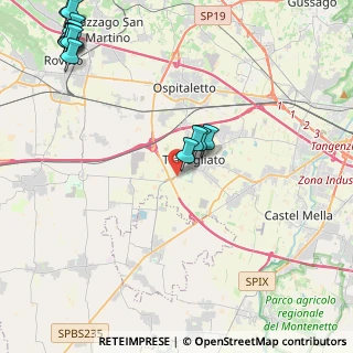 Mappa Via Orzinuovi, 25039 Travagliato BS, Italia (5.92308)