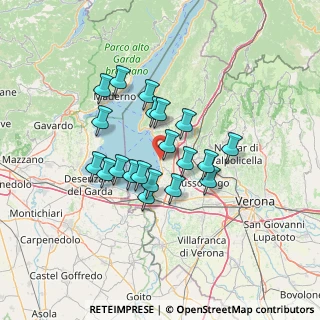 Mappa Via della Pergolana, 37017 Lazise VR, Italia (10.6755)
