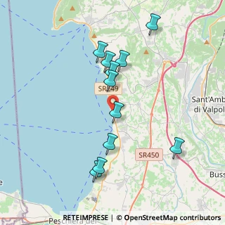 Mappa Via della Pergolana, 37017 Lazise VR, Italia (3.74364)
