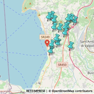 Mappa Via della Pergolana, 37017 Lazise VR, Italia (3.73625)