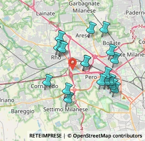 Mappa Via Luigi Settembrini, 20016 Pero MI, Italia (3.39579)