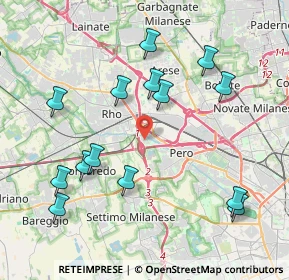 Mappa Via Luigi Settembrini, 20016 Pero MI, Italia (4.32071)