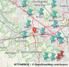 Mappa Via Luigi Settembrini, 20016 Pero MI, Italia (5.19)