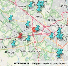 Mappa Via Luigi Settembrini, 20016 Pero MI, Italia (5.12706)