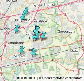 Mappa SPexSS11, 20063 Cernusco sul Naviglio MI, Italia (2.70692)