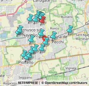 Mappa SPexSS11, 20063 Cernusco sul Naviglio MI, Italia (1.707)