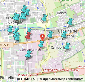 Mappa SPexSS11, 20063 Cernusco sul Naviglio MI, Italia (1.1185)