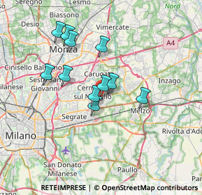 Mappa SPexSS11, 20063 Cernusco sul Naviglio MI, Italia (5.72545)