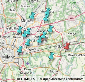 Mappa SPexSS11, 20063 Cernusco sul Naviglio MI, Italia (6.54)