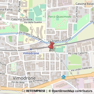 Mappa Via Fiume, 22, 20090 Vimodrone, Milano (Lombardia)