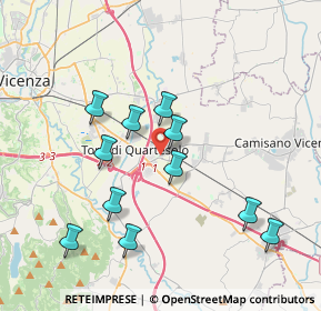 Mappa Lerino, 36040 Torri di Quartesolo VI, Italia (3.67455)