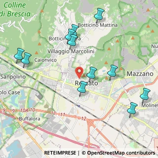 Mappa Via Evaristo Almici, 25086 Rezzato BS, Italia (2.34636)