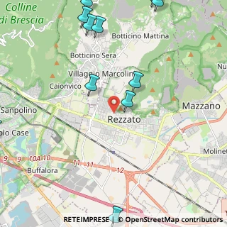 Mappa Via Evaristo Almici, 25086 Rezzato BS, Italia (3.1925)
