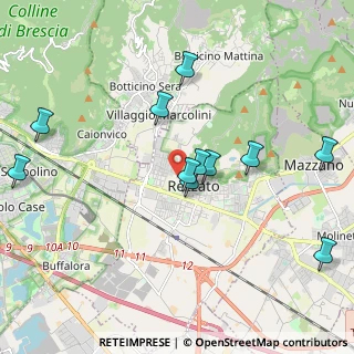 Mappa Via Evaristo Almici, 25086 Rezzato BS, Italia (2.03455)
