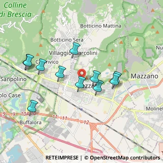 Mappa Via Evaristo Almici, 25086 Rezzato BS, Italia (1.80364)