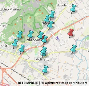Mappa SS Gardesana Occidentale, 25080 Mazzano BS, Italia (1.86267)