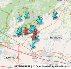 Mappa SS Gardesana Occidentale, 25080 Mazzano BS, Italia (2.89824)