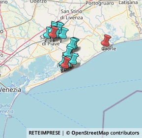Mappa Via Enotria, 30016 Jesolo VE, Italia (9.6365)