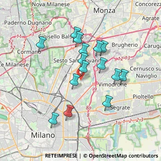 Mappa Via Ugo Tognazzi, 20128 Milano MI, Italia (3.28)