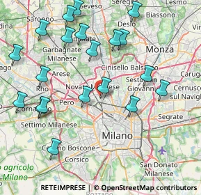Mappa Via Bovisasca, 20161 Milano MI, Italia (9.14)