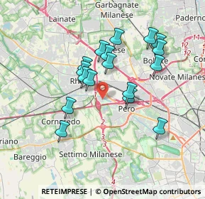 Mappa Via Giovanna D'Arco, 20016 Pero MI, Italia (3.19706)