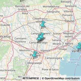 Mappa Via Dante Alighieri, 35011 Campodarsego PD, Italia (31.17818)
