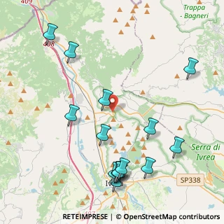 Mappa Via Corsano, 10013 Borgofranco d'Ivrea TO, Italia (4.936)