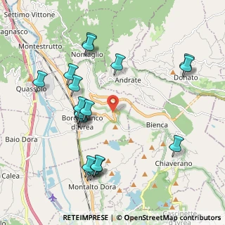 Mappa Via Corsano, 10013 Borgofranco d'Ivrea TO, Italia (2.166)