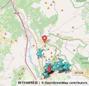 Mappa Via Corsano, 10013 Borgofranco d'Ivrea TO, Italia (5.52833)