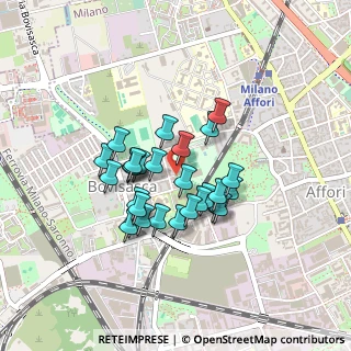 Mappa Via Gabbro, 20161 Milano MI, Italia (0.33571)