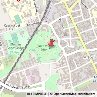 Mappa Viale Affori, 21, 20161 Milano, Milano (Lombardia)