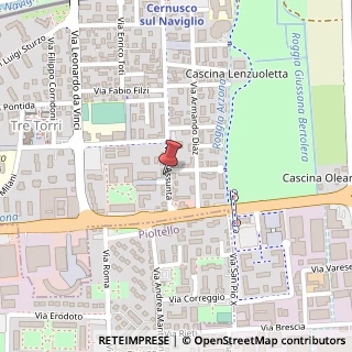 Mappa Viale Assunta, 140, 20063 Cernusco sul Naviglio, Milano (Lombardia)