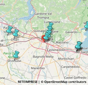 Mappa Villaggio Sereno -Traversa Dodici, 25125 Brescia BS, Italia (17.24)