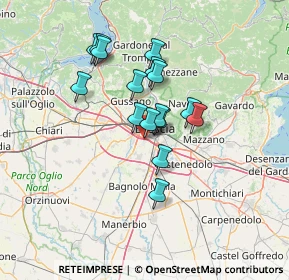 Mappa Villaggio Sereno -Traversa Dodici, 25125 Brescia BS, Italia (10.57563)