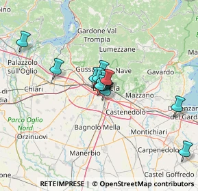 Mappa Villaggio Sereno -Traversa Dodici, 25125 Brescia BS, Italia (9.17077)