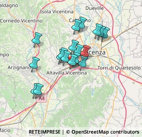 Mappa Via Rovigo, 36077 Altavilla Vicentina VI, Italia (5.42111)