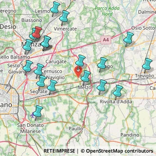 Mappa SP 13, 20064 Gorgonzola MI, Italia (9.74)