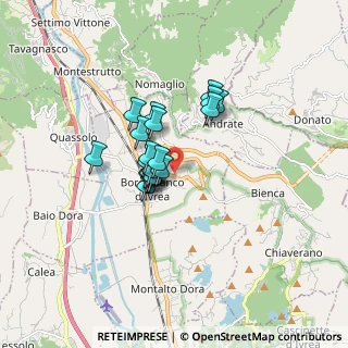 Mappa Via Marconi, 10013 Borgofranco d'Ivrea TO, Italia (1.078)