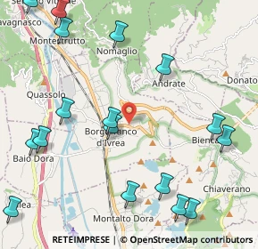 Mappa Via Marconi, 10013 Borgofranco d'Ivrea TO, Italia (2.75647)