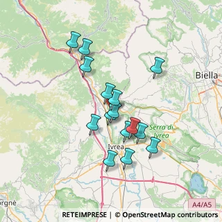 Mappa Via Marconi, 10013 Borgofranco d'Ivrea TO, Italia (6.08067)