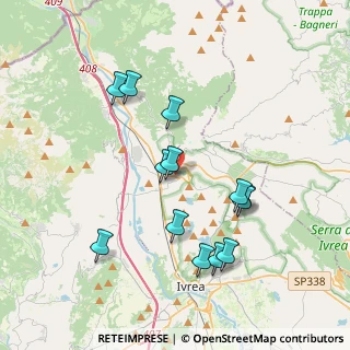 Mappa Via Marconi, 10013 Borgofranco d'Ivrea TO, Italia (3.72)