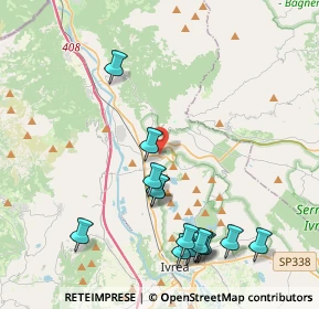 Mappa Via Marconi, 10013 Borgofranco d'Ivrea TO, Italia (4.635)