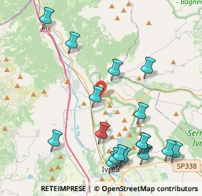 Mappa Via Marconi, 10013 Borgofranco d'Ivrea TO, Italia (4.88)