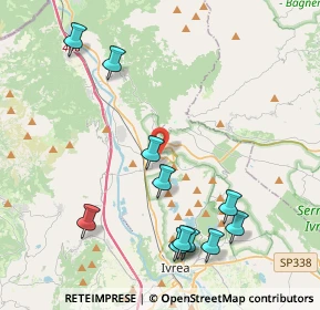 Mappa Via Marconi, 10013 Borgofranco d'Ivrea TO, Italia (4.64636)